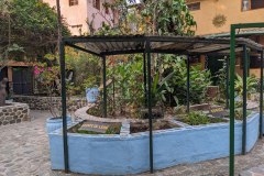 Herbal- and flowergarden in Panajachel