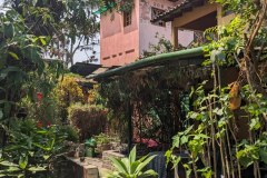 Herbal- and flowergarden in Panajachel