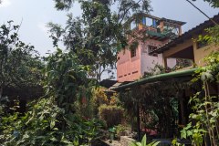 Herbal- and flowergarden in Panajachel