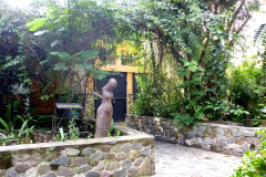 Partly view of La Luna from the garden
