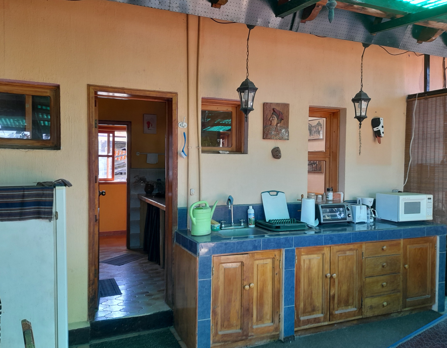 Main house upstairs Lodge for sale in Panajachel, Guatemala. [Posada